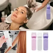 Hair Dye Applicator Brush Coloring Styling Bottles